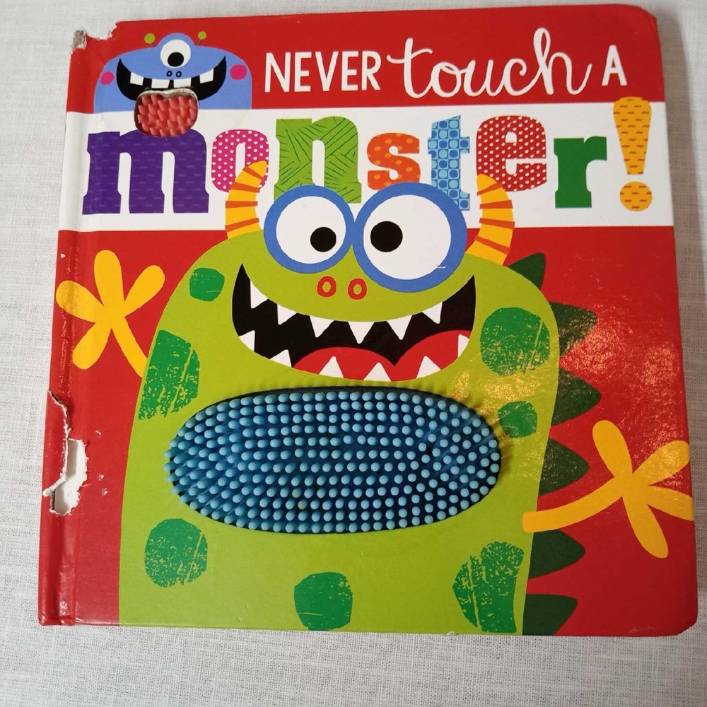 🌞 5/$25 Children’s Book Never Touch a Monster illustrated by Stuart Lynch